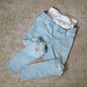 BLANQI Maternity Belly Support Skinny Jeans